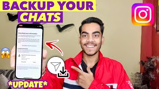 Instagram Chat Backup Kaise Kare | How To Backup Instagram Chat 2024 | Insta Chat Backup