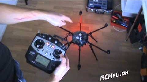 Hexa XL Test initial setup, before first flight