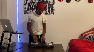 DJ Yung Nas Ritmo X Agua Routine| Scratching & Beat juggling| Pioneer Sb3