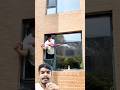 Magnetic Window Cleaner Brush for Double-Sided Glass Cleaning 🖌️ #reaction #greenscreen #shortvideo