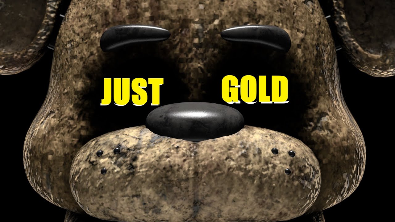 [SFM|FNAF] - "JUST GOLD" - animation | Rus cover by EVERBLACK.