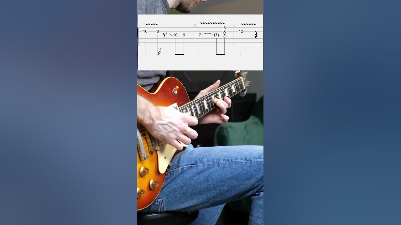 Parisienne Walkways - Gary Moore - Cover with tablature by Sascha Rebbe #guitarpro