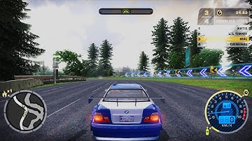 NFS Most Wanted:Modภาพสวย Reshaded+ProjectHD+High Quality Vinyls