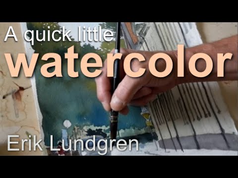 Saunders Waterford - Erik Lundgren Watercolor