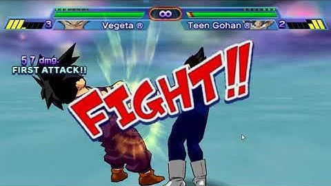 DRAGONBALL Z SHIN BUDOKAI 1 PSP ( MAJIN VEGETA )