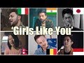 Who sang it better girls like you  nepal india belgium japan italy indonesia