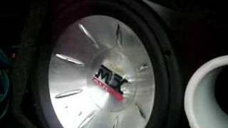 MY subwoofer MTX 12 inch - music LOUD !!!!
