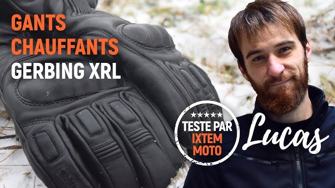 Test et Avis : Gants Gerbing XRL - Essai gants moto chauffants 2024