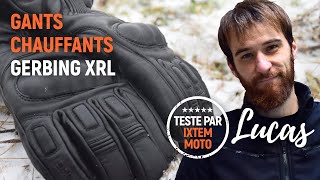 Gants moto chauffants Gerbing XTREME XRL 3.0 + pack fil 12V