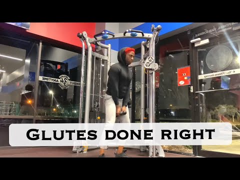 Cable Pull Through : Muscles Worked