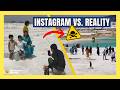India's Viral 'Winter Wonderland' A Toxic Waste Dump In Reality