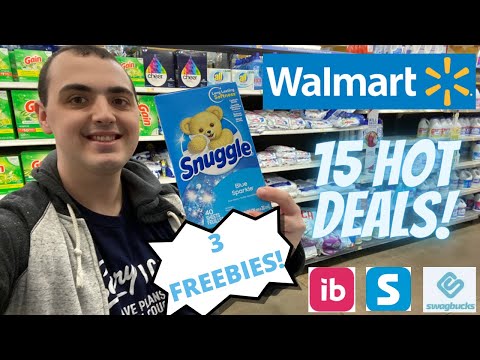 15 HOT WALMART COUPONING DEALS! ~ 3 FREEBIES! ~ APRIL 2022