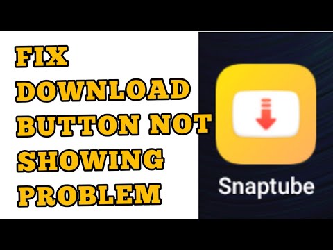 Fix Snaptube Not Showing Download Button Solution Update Snaptube For All Problem Youtube