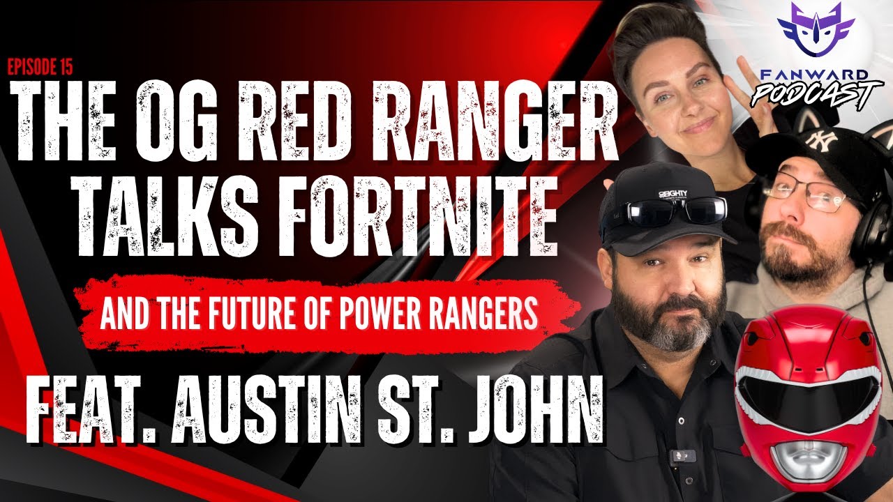 💥 Fortnite и будущее Могучих Рейнджеров с ОРИГИНАЛЬНЫМ Красным Рейнджером — подкаст Fanward, выпу...