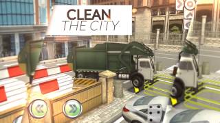 Trash Truck Parking Simulator Game Trailer screenshot 3