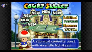 Mario Tennis - All Courts Unlocked