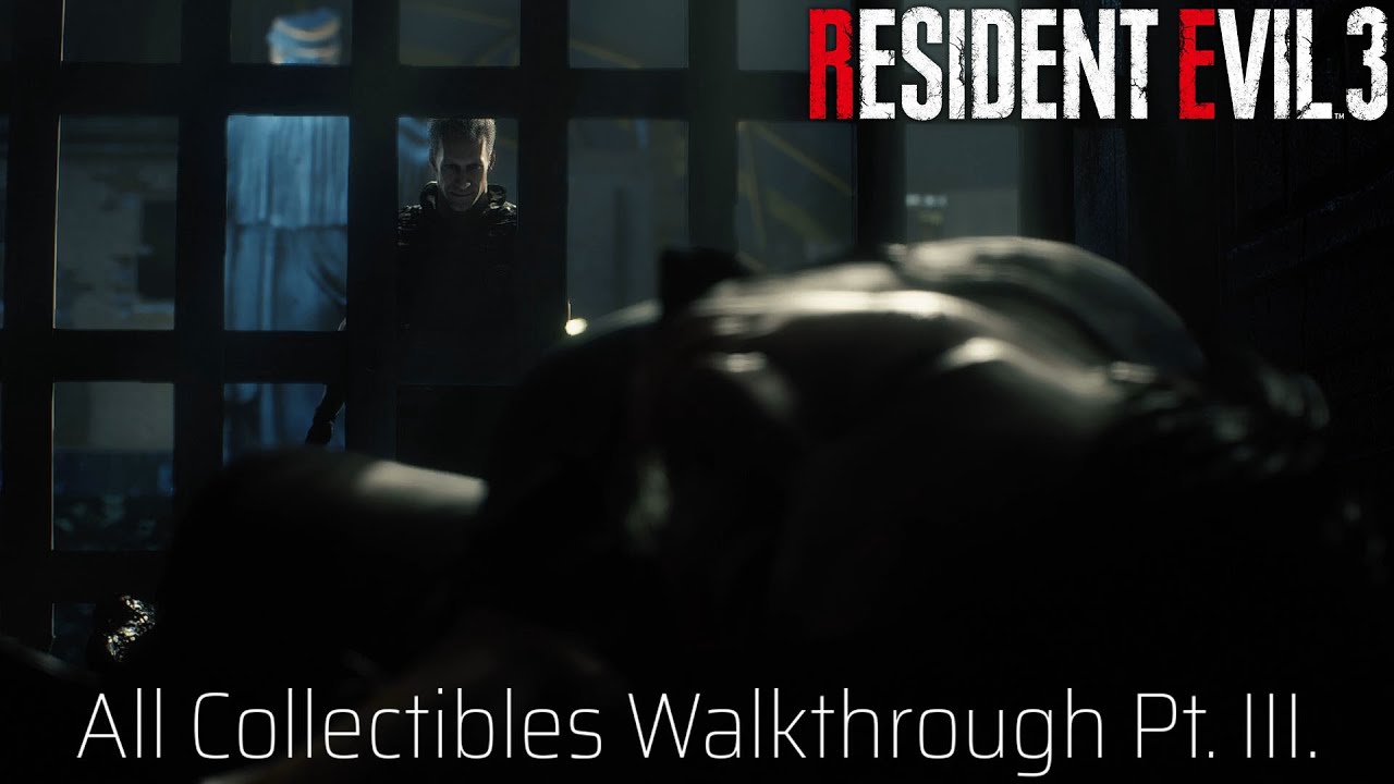 Resident Evil 3 Remake All Collectibles Walkthrough Pt. III. YouTube