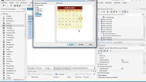 ASP NET CALENDARIO  TEXTBOX  IMAGEBUTTON