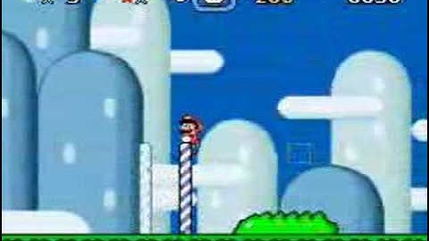 Custom music super mario world speed music test!