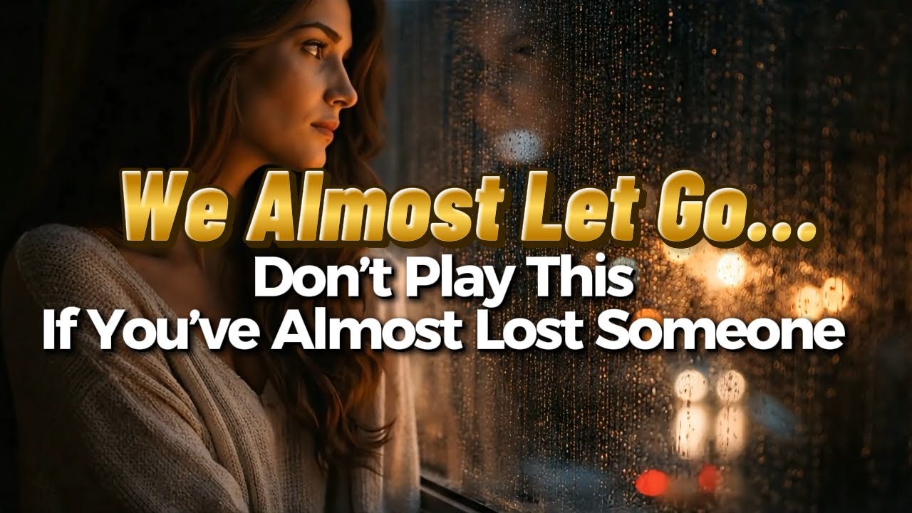 We Almost Let Go | Emotional Love Song (Lyrics Video)