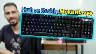 Dokunsan Kombo Yapan Mekanik Klavye! Kırmızı Tuş Takımlı TUF Gaming K3