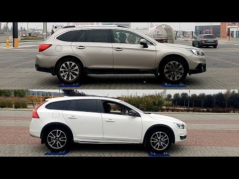 subaru-outback-s-awd-vs-volvo-v60-cross-country-awd---4x4-test-on-rollers