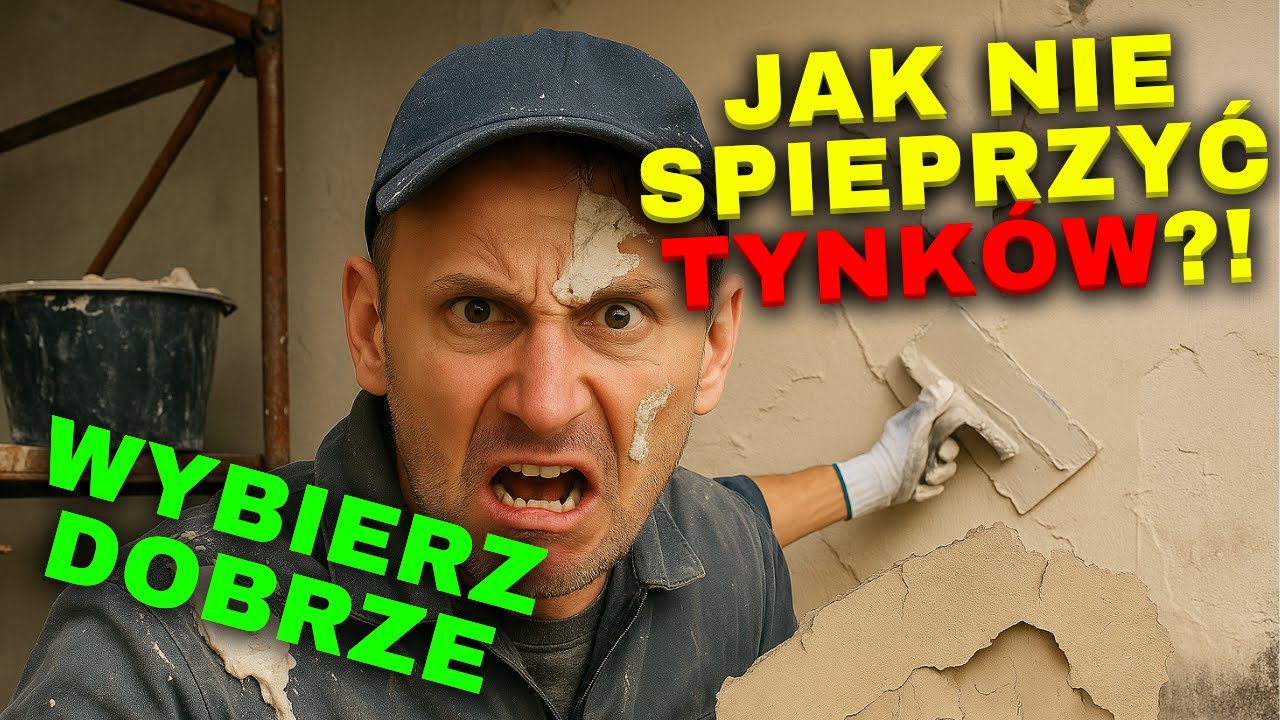 Jakie TYNKI wybrać? Ile KOSZTUJĄ? Jak uniknąć PLEŚNI? Cementowo-wapienne, gipsowe, płyty GK