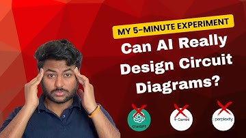 ⚡ Can AI Really Design Circuit Diagrams? My 5-Minute Experiment #Electronics #Electrical #EEE #AI