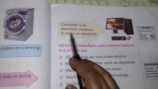 Class 1 Computer Chapter 1 (The machine :Computer)
