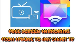 Free iPhone screen mirroring to any smart TV, Chromecast and Fire Stick ! screenshot 2