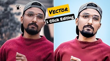 Vector photo editing in just one click.🔥🔥