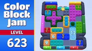 Color Block Jam Level 623 | Every Puzzle Solved! 🎯