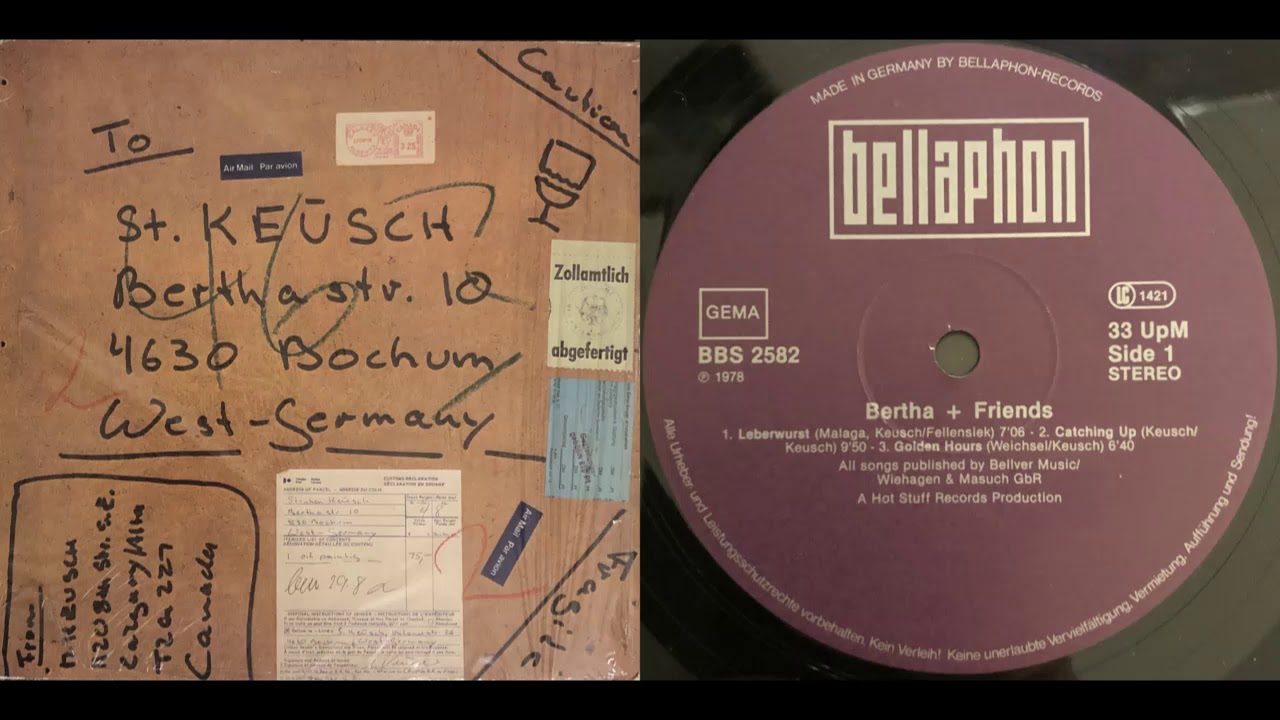 BERTHA + FRIENDS – [A2] Catching Up [Germany 1978]
