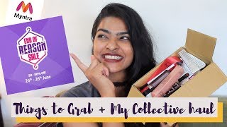 Myntra End of Reason Sale | Things to buy on discount + My collective Makeup haul screenshot 4