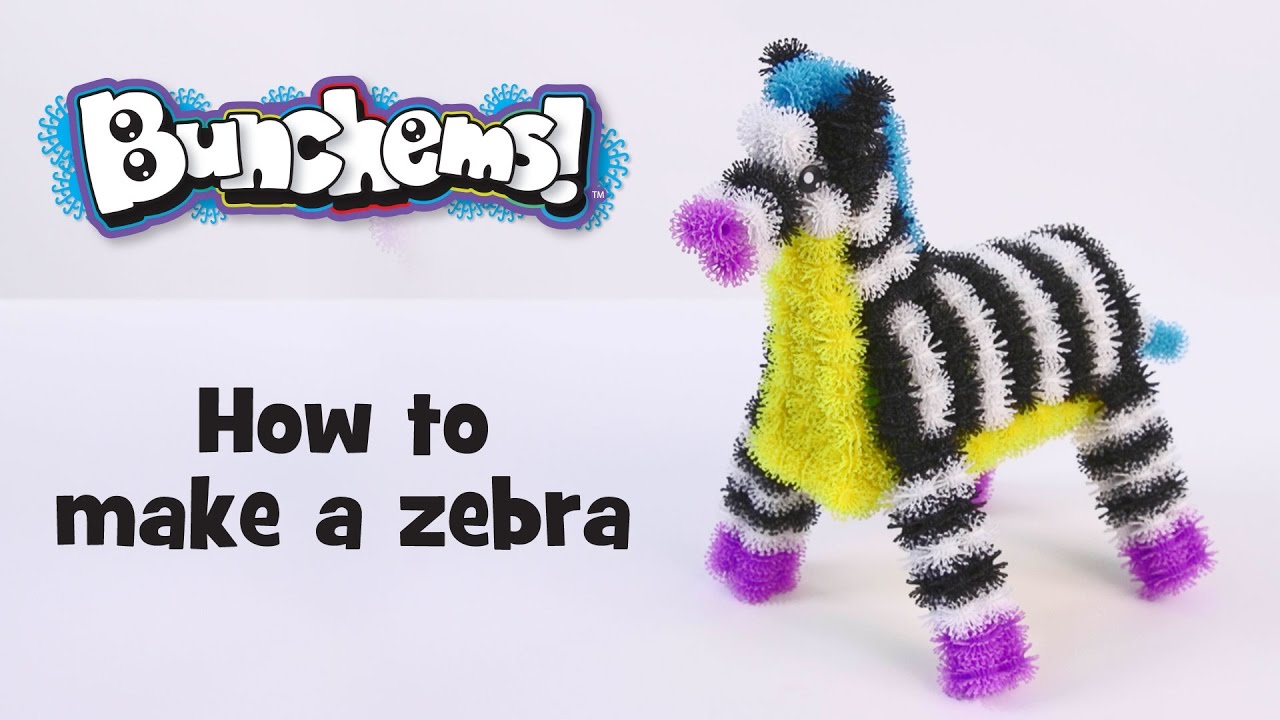 Bunchems - How To Make A Zebra 