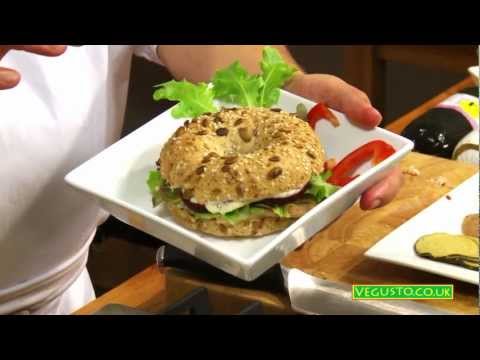 Vegusto's Smoky Vegan meat slices quick snack suggestion