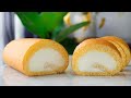 5 ingredients! Fluffy Japanese Roll Cake with Chef Asami