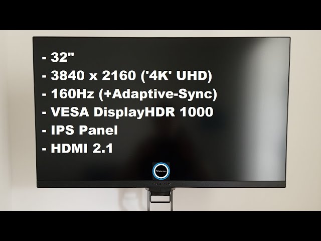 Gaming X32 Review - 160Hz FP YouTube Monitor 4K Acer MiniLED