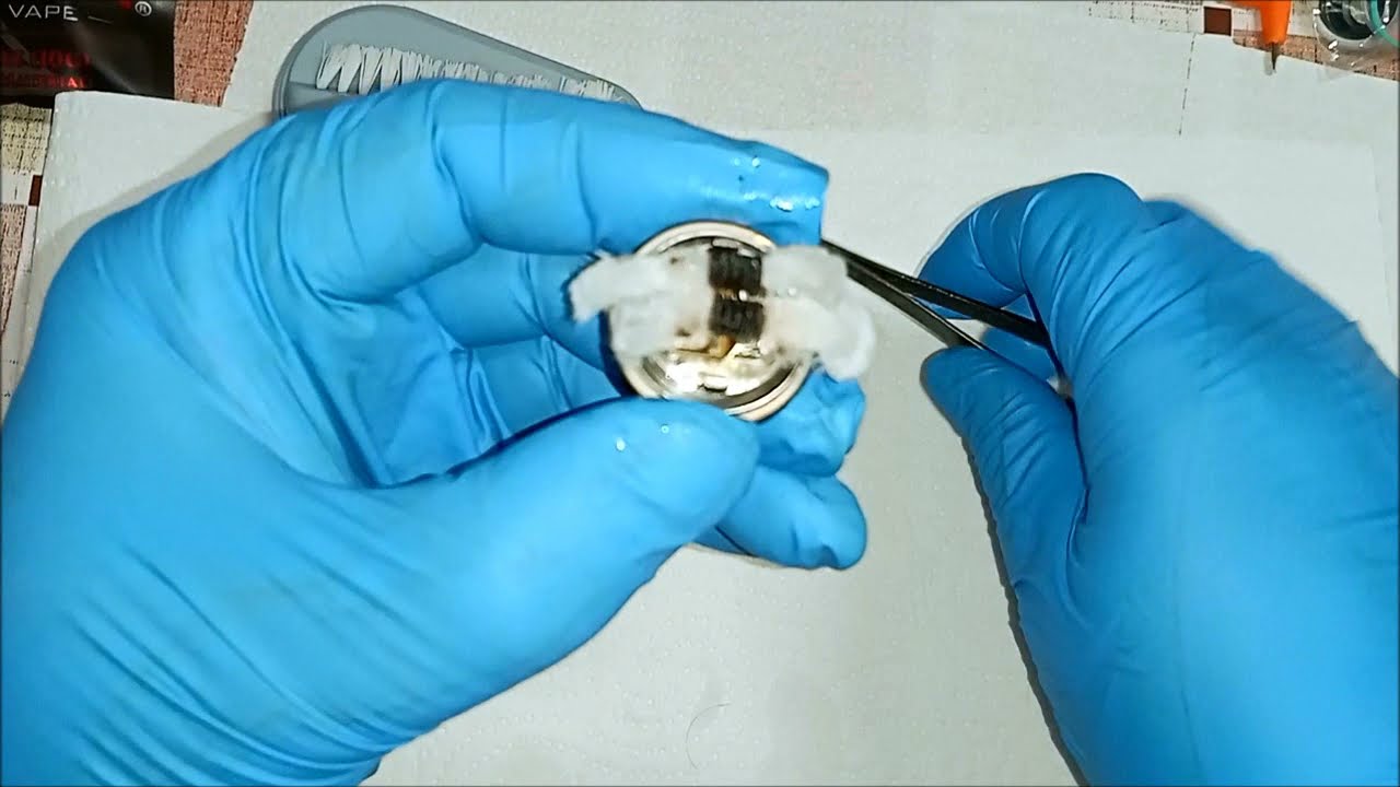 Atomizador RTA Zeus X. Desmontaje, limpieza y cambio de algodones
