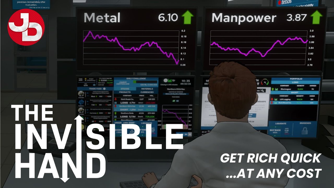 The Invisible Hand (Stockmarket Simulator) PC Gameplay 1440p 60fps ...