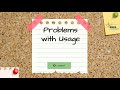 English Foundation | Meeting 6: Problems with Usage