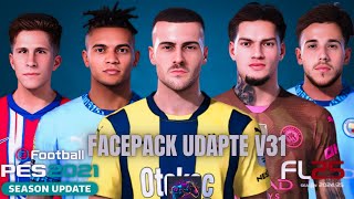 FACEPACK UDAPTE V31 SIDER FOOTBALL LIFE 2025 PES 2021