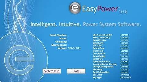 EasyPower 10.6