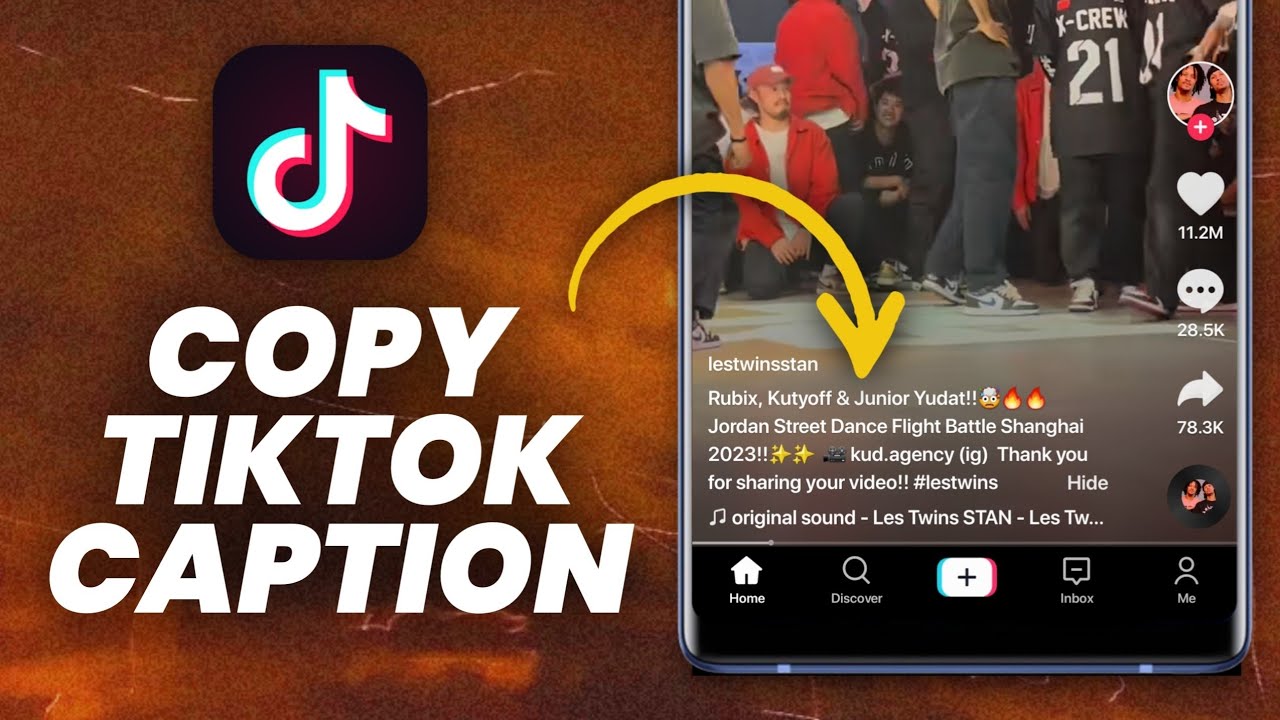 How to copy tiktok caption as a text without a screenshot - YouTube