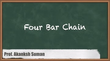 Understanding Four Bar Chain | Simple Mechanism | GATE Theory of Machines and Vibrations