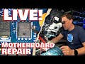 [Live Repair] -- Fixing a Laptop Motherboard LIVE, Can I Do It?