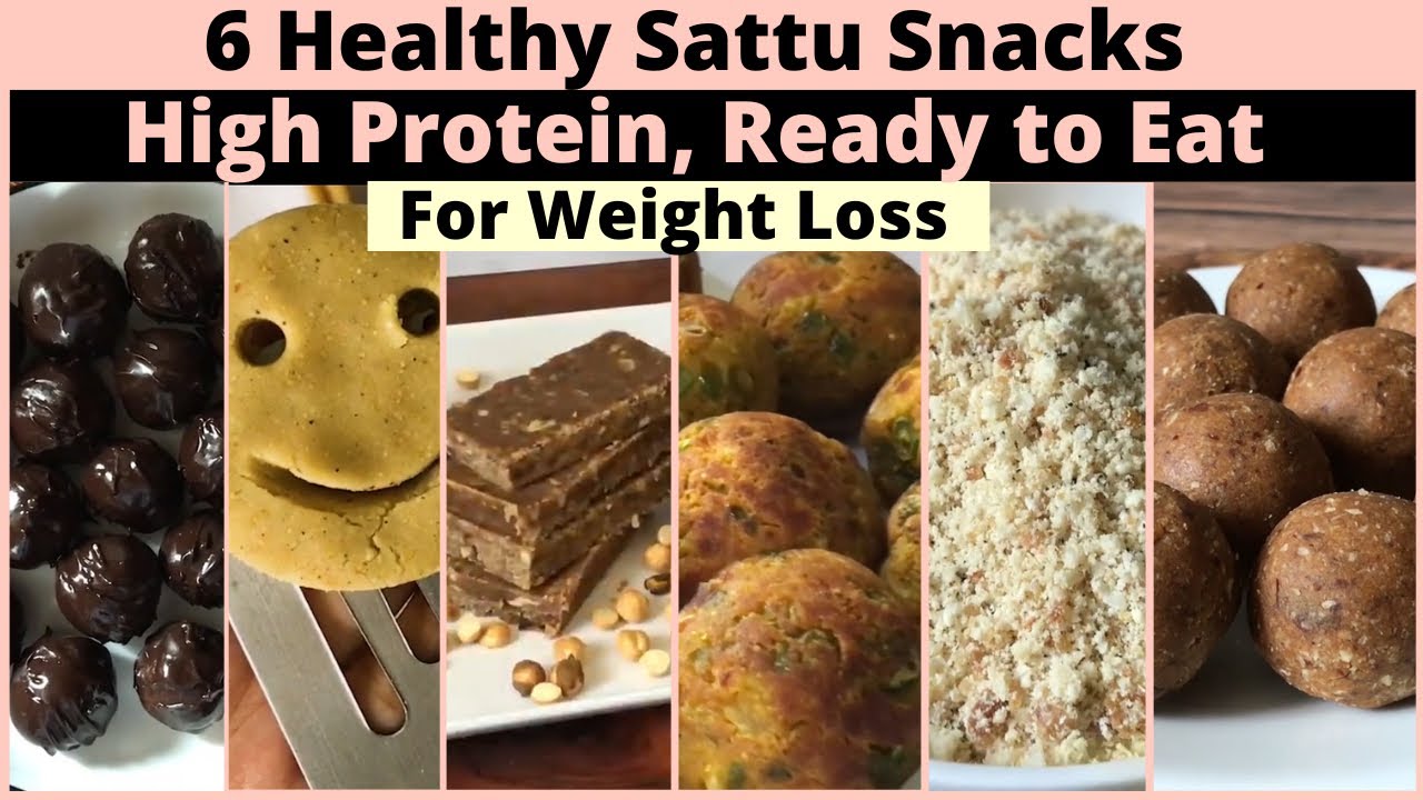 6 Healthy Sattu Snacks Recipe Ready to Eat High Protein Veg Snacks
