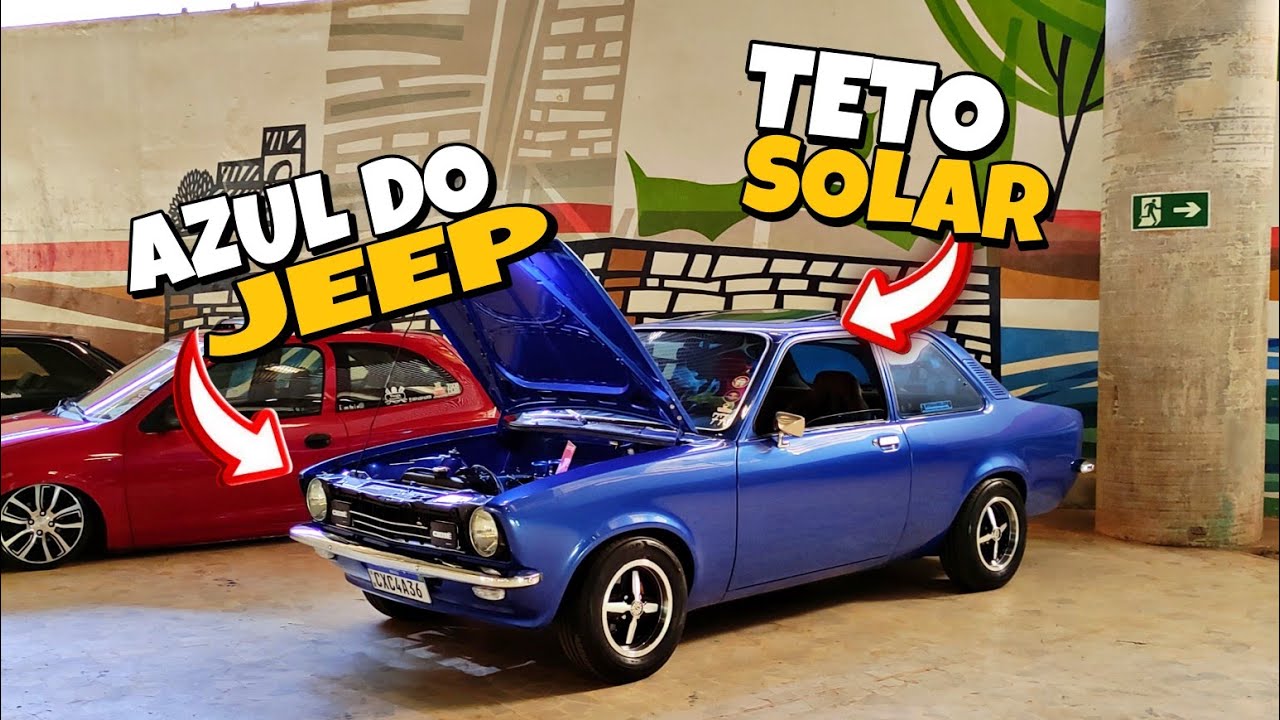 CHEVETTE COM TETO SOLAR, COFRE LIMPO E COR EXCLUSIVA