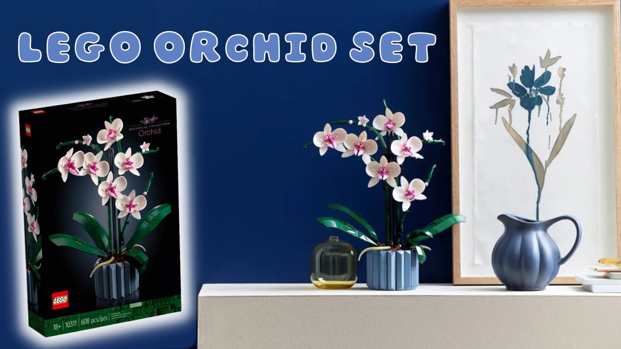 LEGO Orchid Set Build - YouTube