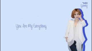 Lirik Gummy (거미) - You Are My Everything (Han/Rom/Eng)